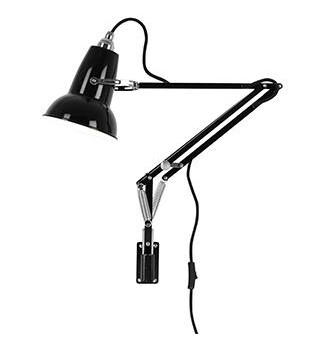 Anglepoise Original 1227™ Mini Lampe M. Veggbeslag Jet Black Anglepoise Original 1227™ Mini Lampe M. Veggbeslag Jet Black