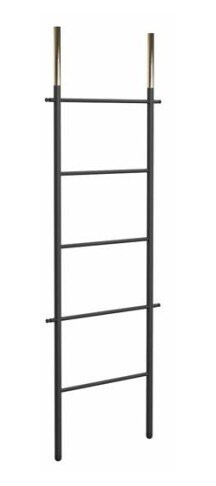 Frost Bukto Ladder Håndklestativ 58x151,5 cm, Sort/Gull Frost Bukto Ladder Håndklestativ 58x151,5 cm, Sort/Gull