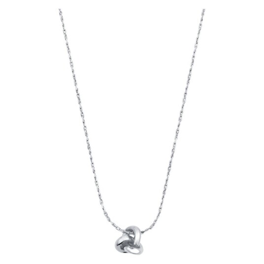 Orelia Mini Knot Fine Collar Necklace
