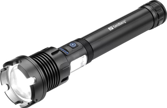 Sandberg Active - Lommelykt - Led - 3-Modus