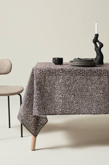 Jotex BARK duk Svart 1684446-01-0 1684436-02-200