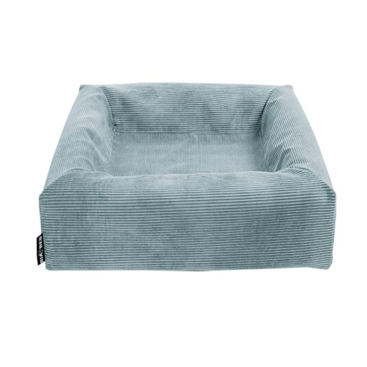 Bia Bed Bia Rib Overtrekk Blå (1)