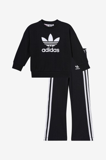 Adidas Originals Sweatshirt + sweatbukse Loose Crew Set Svart