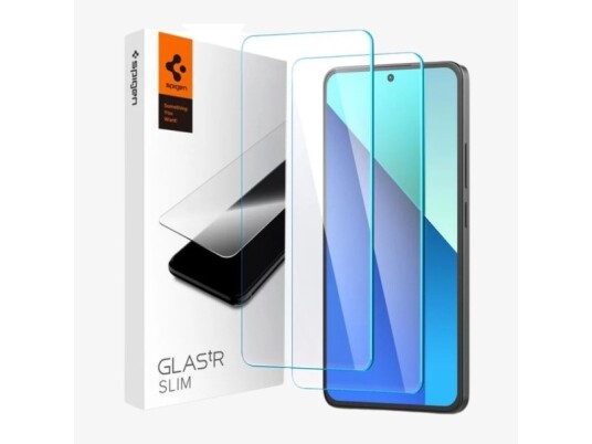 Spigen Glass tR Slim 2 Pack   Xiaomi Redmi Note 13