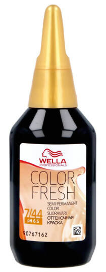 Wella Professionals Color Fresh Medium Blonde Red Intensive 7/44 75ml