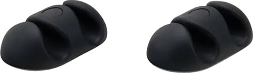 Bluelounge Cabledrop ledningeholder , sort, 2 stk. black 5.1 x 3.4 x 1.7 cm Bluelounge Cabledrop ledningeholder , sort, 2 stk. black 5.1 x 3.4 x 1.7 cm