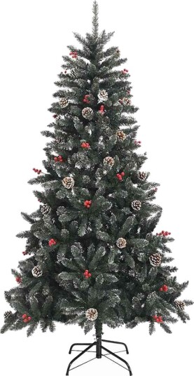  Kunstig juletre grønn 99 x 99 x 180 cm PVC og plast og stål