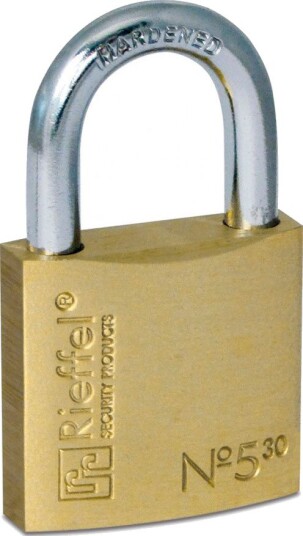 Rieffel Hengelås Med Automatlås 30 mm (Nr. 5) 5/30