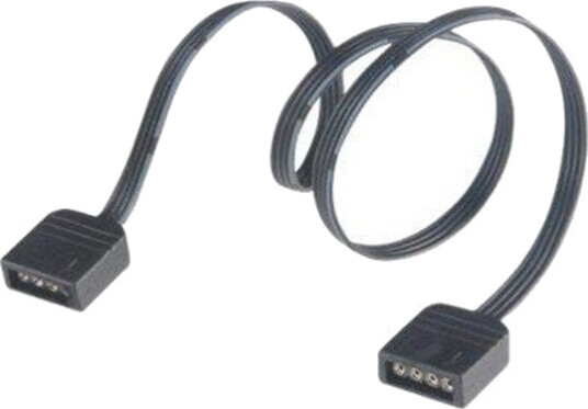 Akasa 30 cm 4 Pin RGB LED Strip Forlengelseskabel Svart