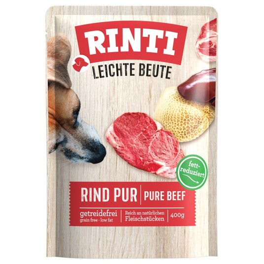 Rinti Light Prey 10 X 400 G Rent Storfekjøtt