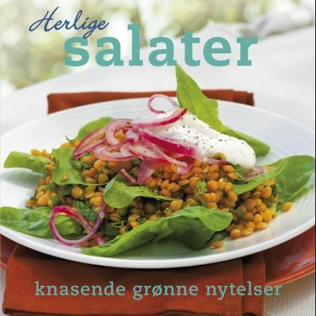 Herlige salater, Veldig pen bok / som ny