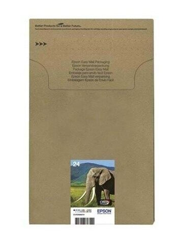 Epson 24 Multipack Easy Mail Packaging - Blekkpatron Blå Epson 24 Multipack Easy Mail Packaging - Blekkpatron Blå