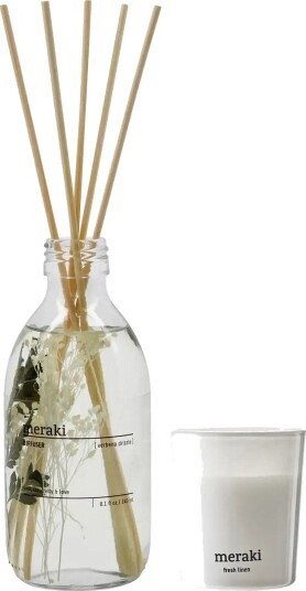 meraki Gift Box, Verbena Drizzle Diffuser - WHITE - One Size