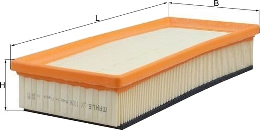 Luftfilter KNECHT LX 1026 Luftfilter KNECHT LX 1026