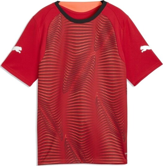 PUMA Trenings T Skjorte IndividualFINAL rød/PUMA Svart Barn størrelse 128 cm