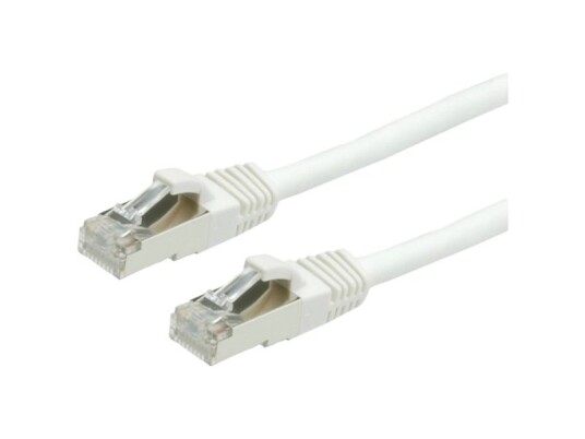 Value S/Ftp Patch Cord Cat.6 Halogen-Free White 1.5M Hvit