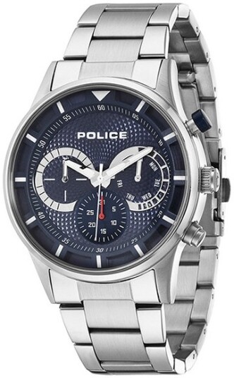 Police Herreklokke P14383JS03M Classic Sort/Stål Ø45 mm Police Herreklokke P14383JS03M Classic Sort/Stål Ø45 mm