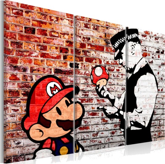 Bilde Mural On Brick 90x60 Artgeist sp. z o. o.