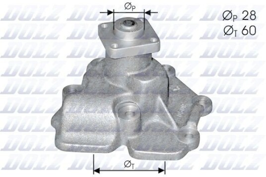 DOLZ F114 Vannpumpe DOLZ F114 Vannpumpe