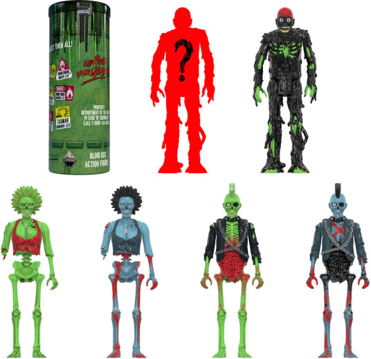 Return of the Living Dead Reaction Blind Box Wv1 12pc Flat