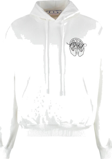 Off White Herre Gensere & Hettegensere Hvit L,