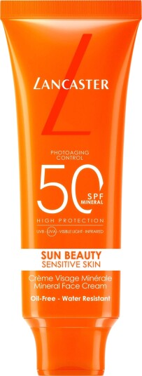 Lancaster Sun Sensitive Mineral Dagkrem SPF50 for Sensitiv Hud 50 ml