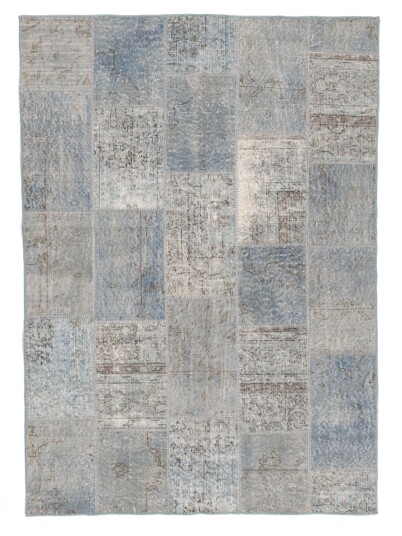 Håndknyttet. Opphav: Turkey Patchwork Turkiet 140x200