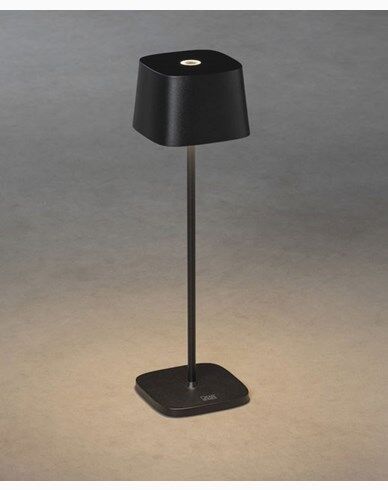 Konstsmide Capri svart firkant USB 2700K/3000K kan dimmes 1733929-03-0 1733929-04-0