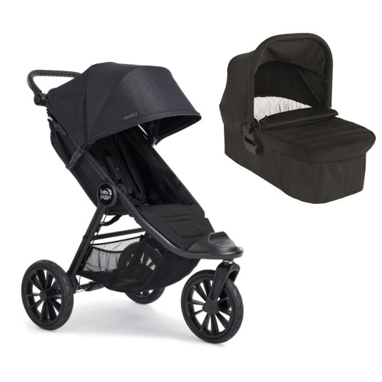 Vogn Babyjogger City Elite 2 Opulent Black + Liggedel Jet Black