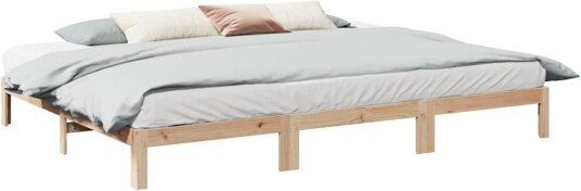 Familiesengeramme uten madrass 270x200 cm heltre furu 8721158648334