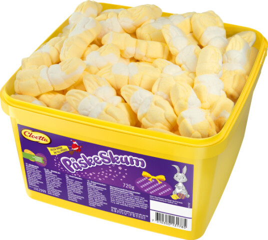 720 gram Boks med Cloetta Påskeskum 720 gram Boks med Cloetta Påskeskum