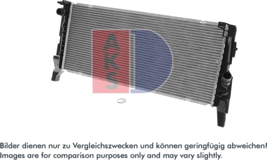 AKS DASIS 050092N Radiator motorkjøling
