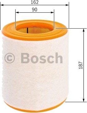 Luftfilter BOSCH F 026 400 261 Luftfilter BOSCH F 026 400 261