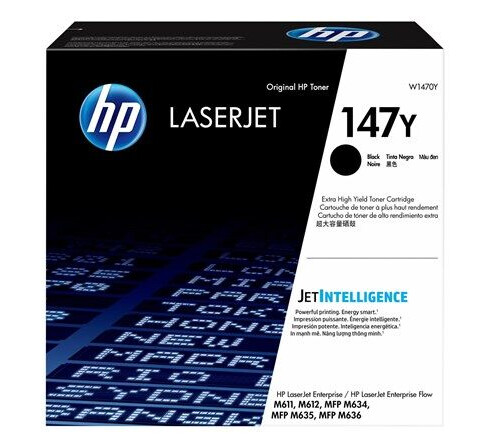 HP 147Y / W1470Y Extra High Yield Black Toner - Laser toner Svart HP 147Y / W1470Y Extra High Yield Black Toner - Laser toner Svart