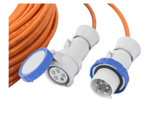 Gewiss Skjøtekabel 16A 230V 25M IP67 216-6 PUR H07BQ-F 3G2,5mm²