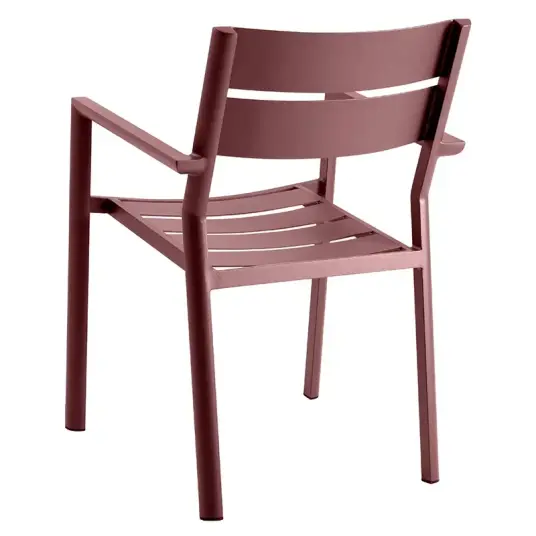 Brafab Delia stol med armlener Zin red Brafab Delia stol med armlener Zin red