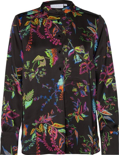 Coster Copenhagen Shirt In Glow Print Black 34