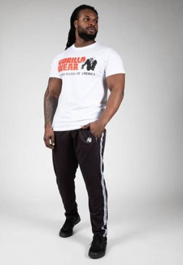 Gorilla Wear Reydon Mesh pant 2.0, sort treningsbukse
