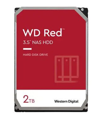 Wd Red Nas 2tb 3.5" 5,400rpm Sata-600