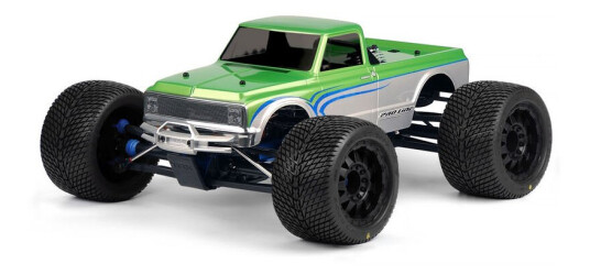 Proline 322700 - 1972 Chevy C-10 Long Bed Clear Body for 1:8 MT Proline 322700 - 1972 Chevy C-10 Long Bed Clear Body for 1:8 MT