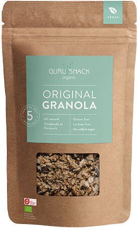 Guru Snack Granola Original Øko - Glutenfri