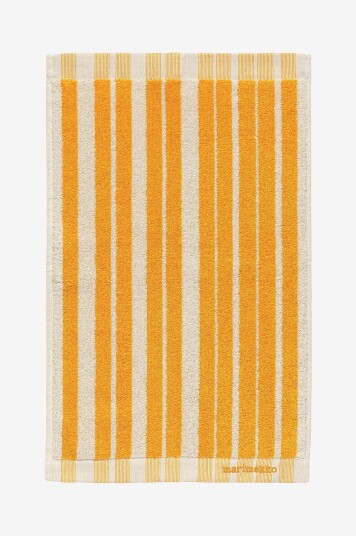 Marimekko - Gjestehåndkle Raide 30X50 cm - Gul