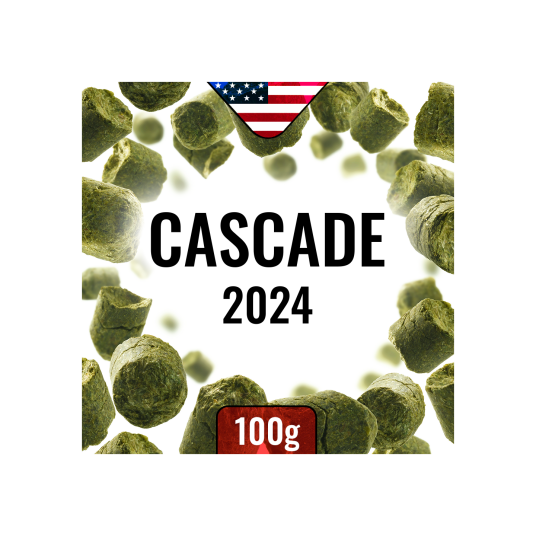 Humle Cascade 2024 100g 9,5 % AA Nitrogenpakket
