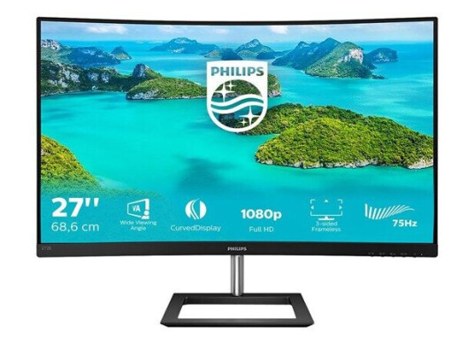 Philips E-line 27" Buet Gaming Skjerm 1920x1080 FHD 75Hz