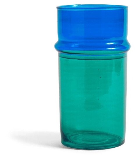 HAY Moroccan vase L Blue-green