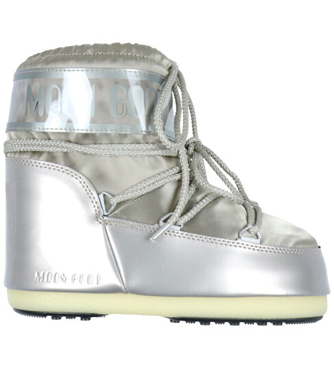 Moon Boot Vintersko Ikon med lavt blikk Platina Moon Boot 42/44 Vinterstøvler Beige Grå Metallic 42 44 Moon Boot Vintersko Ikon med lavt blikk Platina Moon Boot 42/44 Vinterstøvler Beige Grå Metallic 42 44