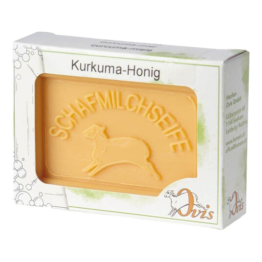 Ovis håndsåpe Gurkemeie og honning 100g