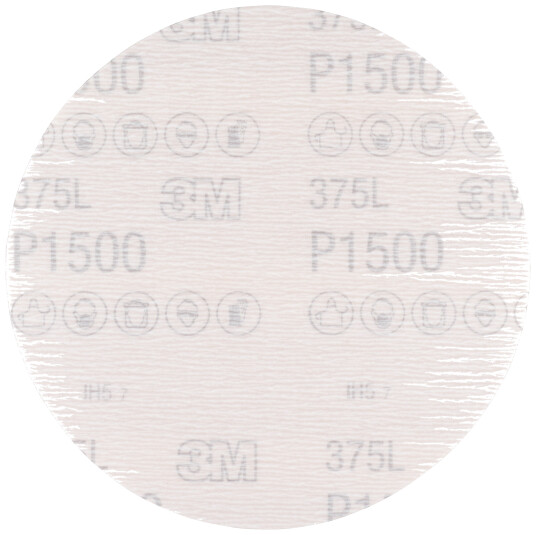 Hookit filmrondel 375L u/huller P1500 150mm
