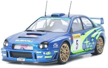 Tamiya 1/24 Subaru Impreza WRC 2001 Modellbil Byggesett