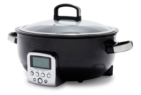 Omnicooker 5,6 liter Rustfritt Stål Svart Omnicooker 5,6 liter Rustfritt Stål Svart